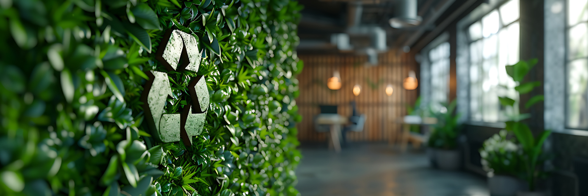 Ściana z roślinnością